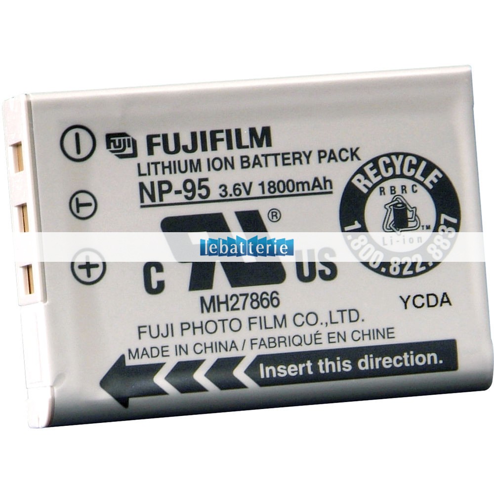 batterie originale fujifilm np-95