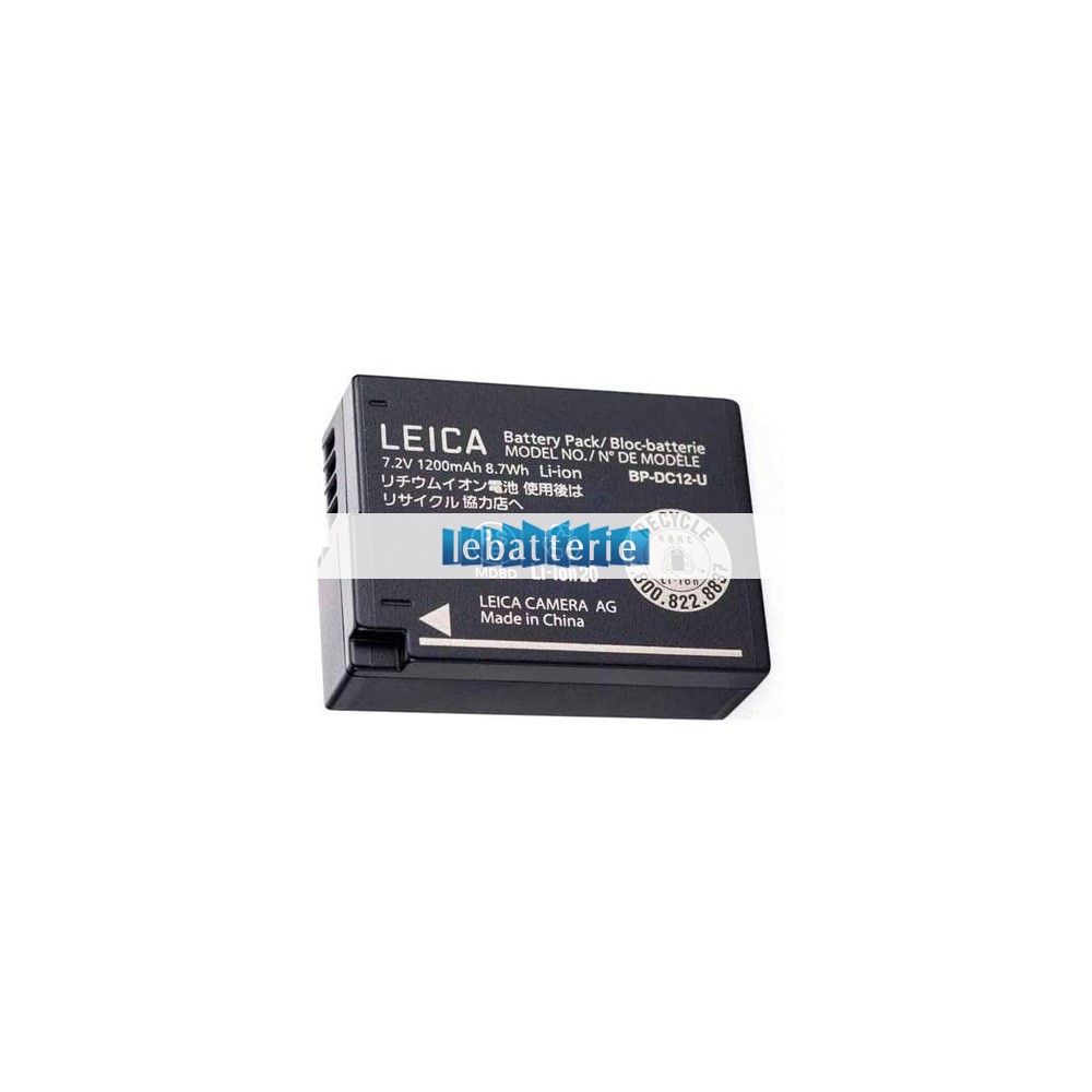 batterie originale leica bp-dc12-e