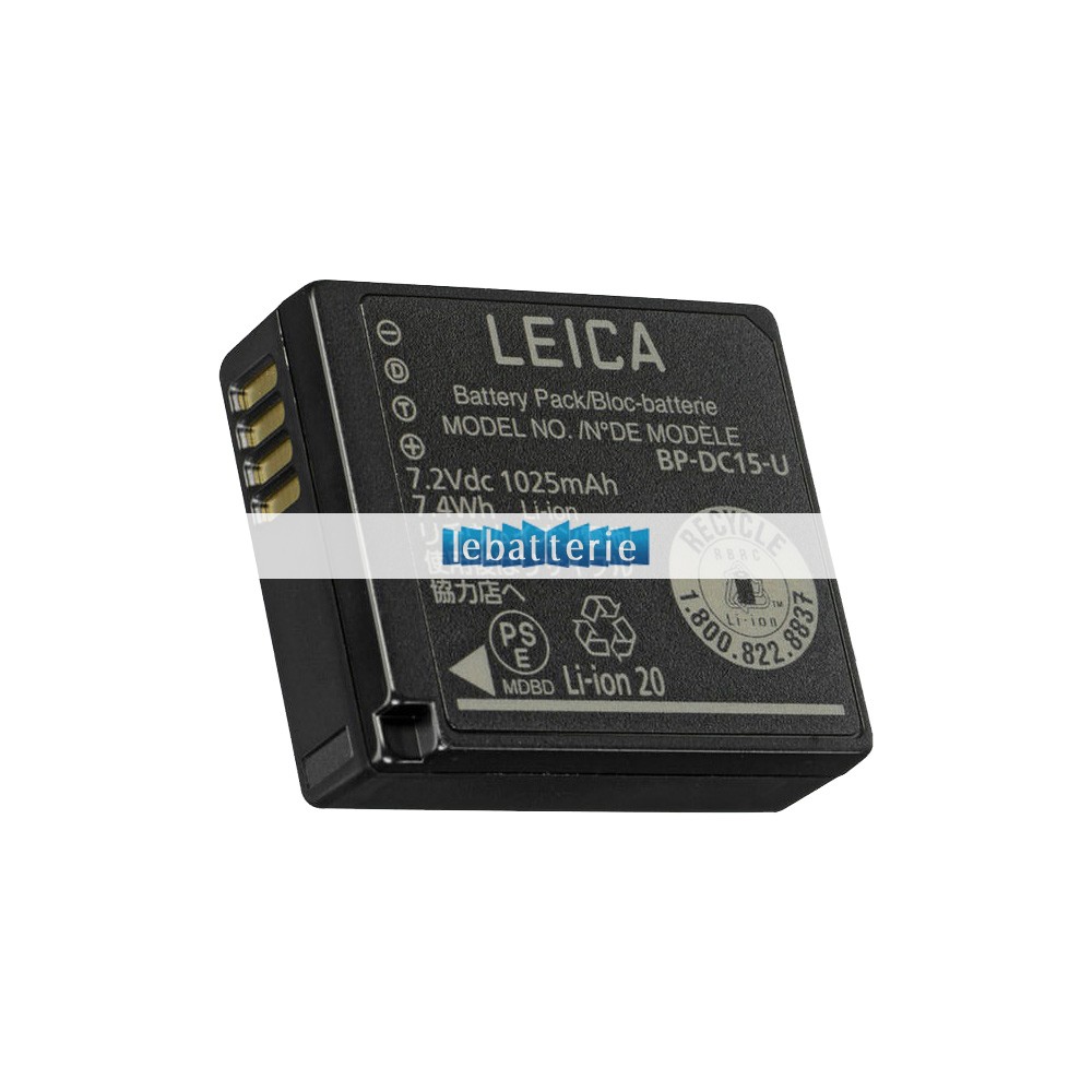 batterie originale leica bp-dc15-e