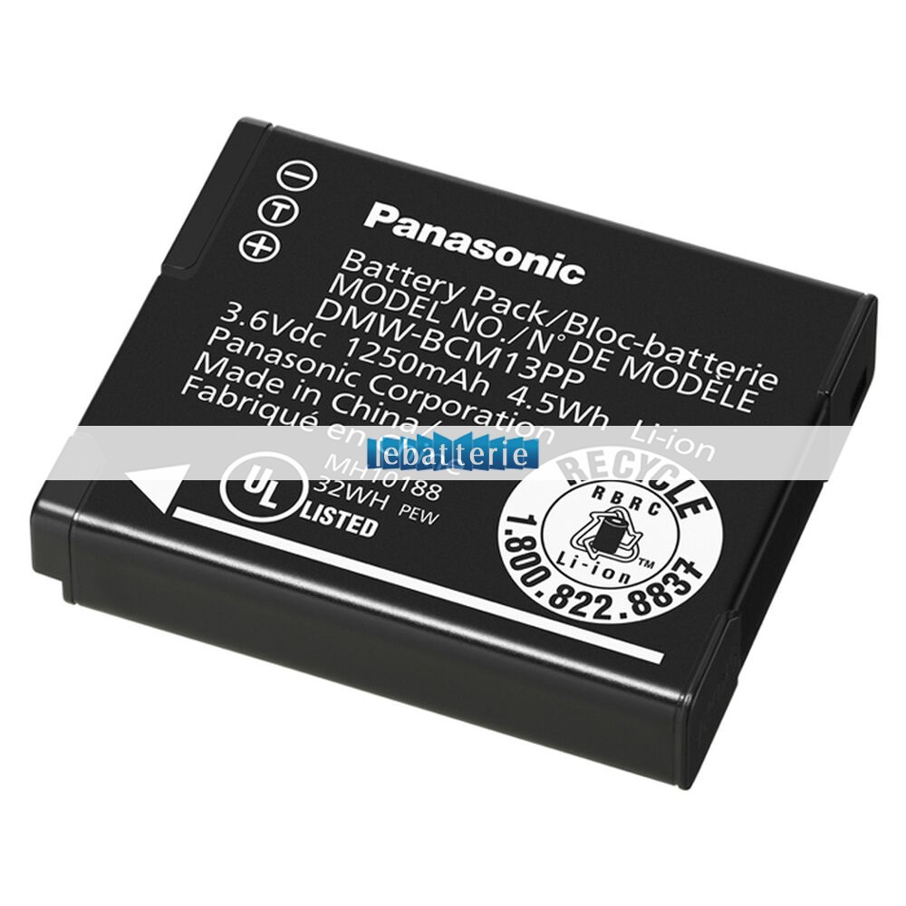 batterie originale panasonic dmw-bcm13e