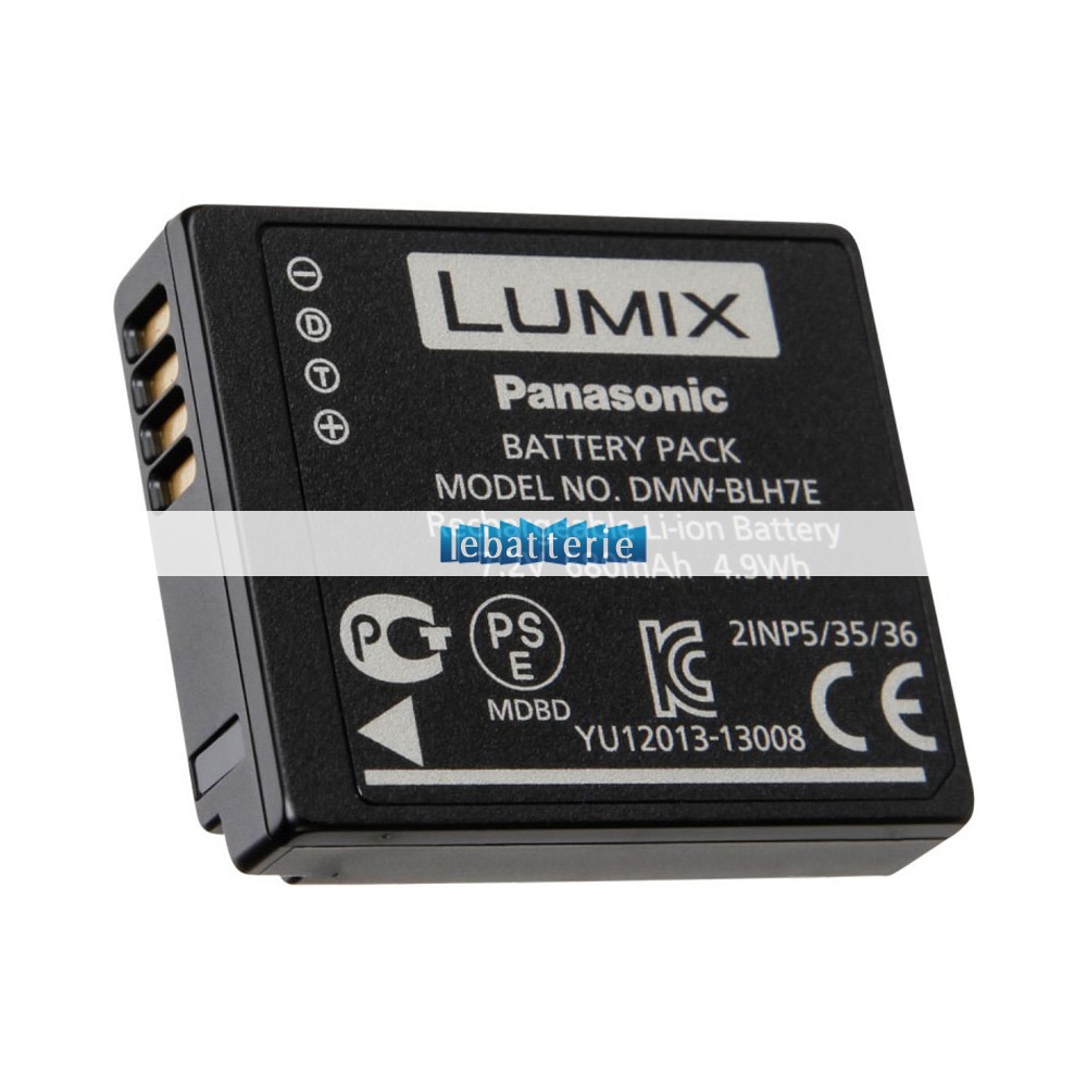 batterie originale panasonic dmw-blh7epp