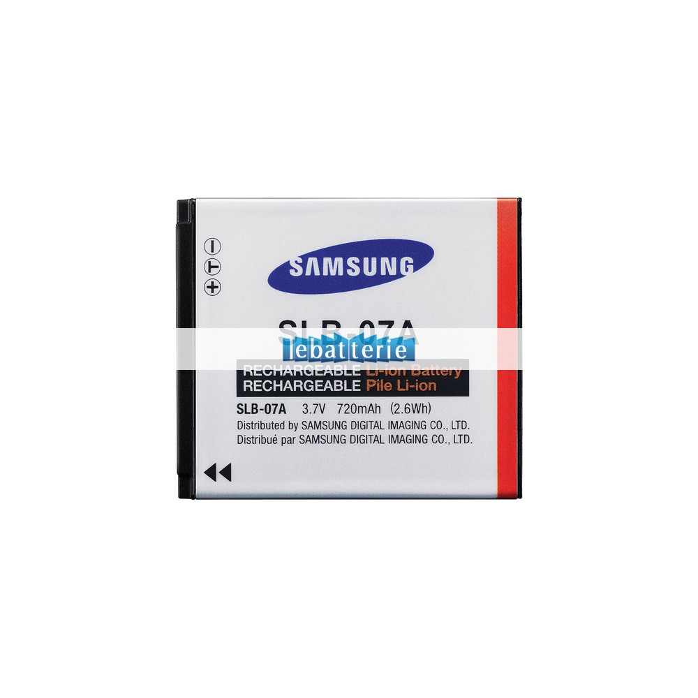 batterie originale samsung slb-07a