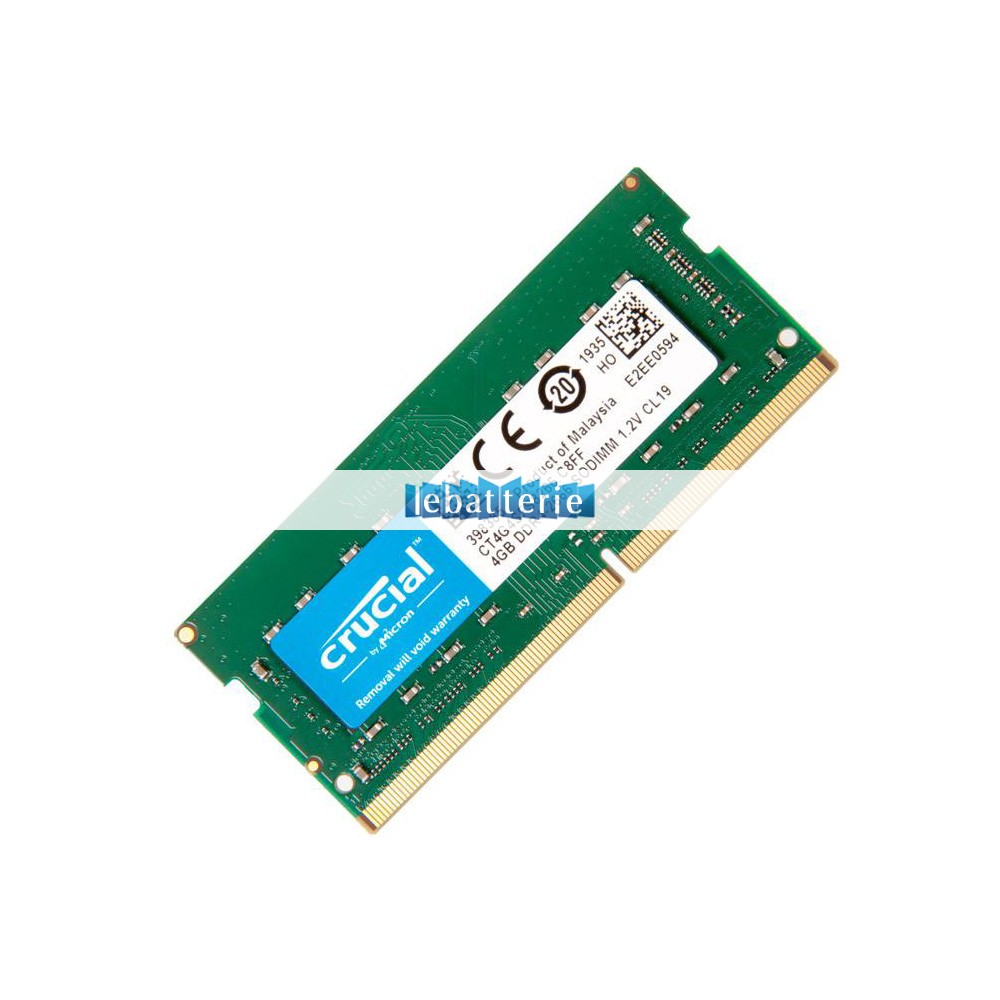 2666mhz 260 broches sodimm cl19non-ecc mémoire sans tampon 1.2v ddr4 rang unique acer predator helios 500 module de mémoire ram