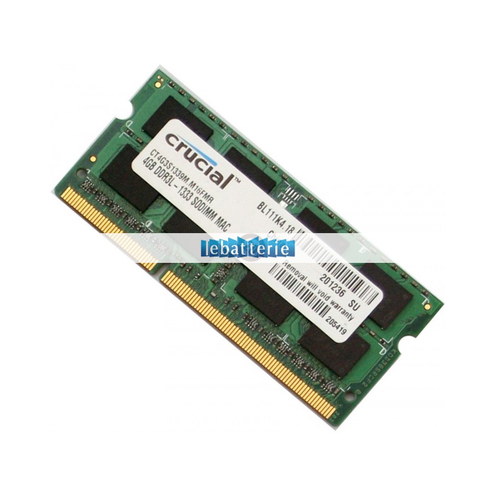 1333mhz 204 broches sodimm cl9non-ecc mémoire sans tampon 1.35v ddr3l double rang asus k73sj module de mémoire ram