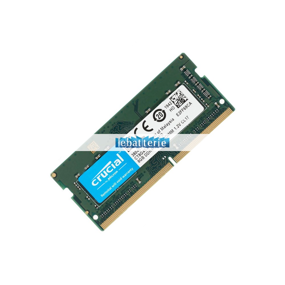 2400mhz sodimm non-ecc 260 broches mémoire sans tampon 1.2v ddr4 crucial ct8g4s24am module de mémoire ram