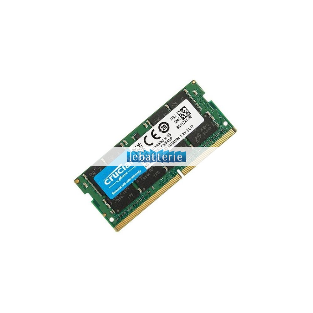 2400mhz sodimm non-ecc 260 broches mémoire sans tampon 1.2v ddr4 crucial ct8g4sfd824a module de mémoire ram