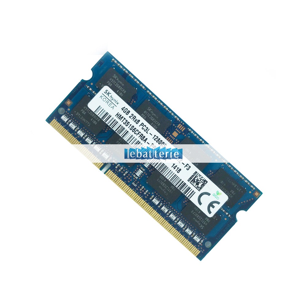 1600mhz sodimm non-ecc 204 broches mémoire sans tampon 1.35v ddr3l hynix hmt351s6cfr8a-pb module de mémoire