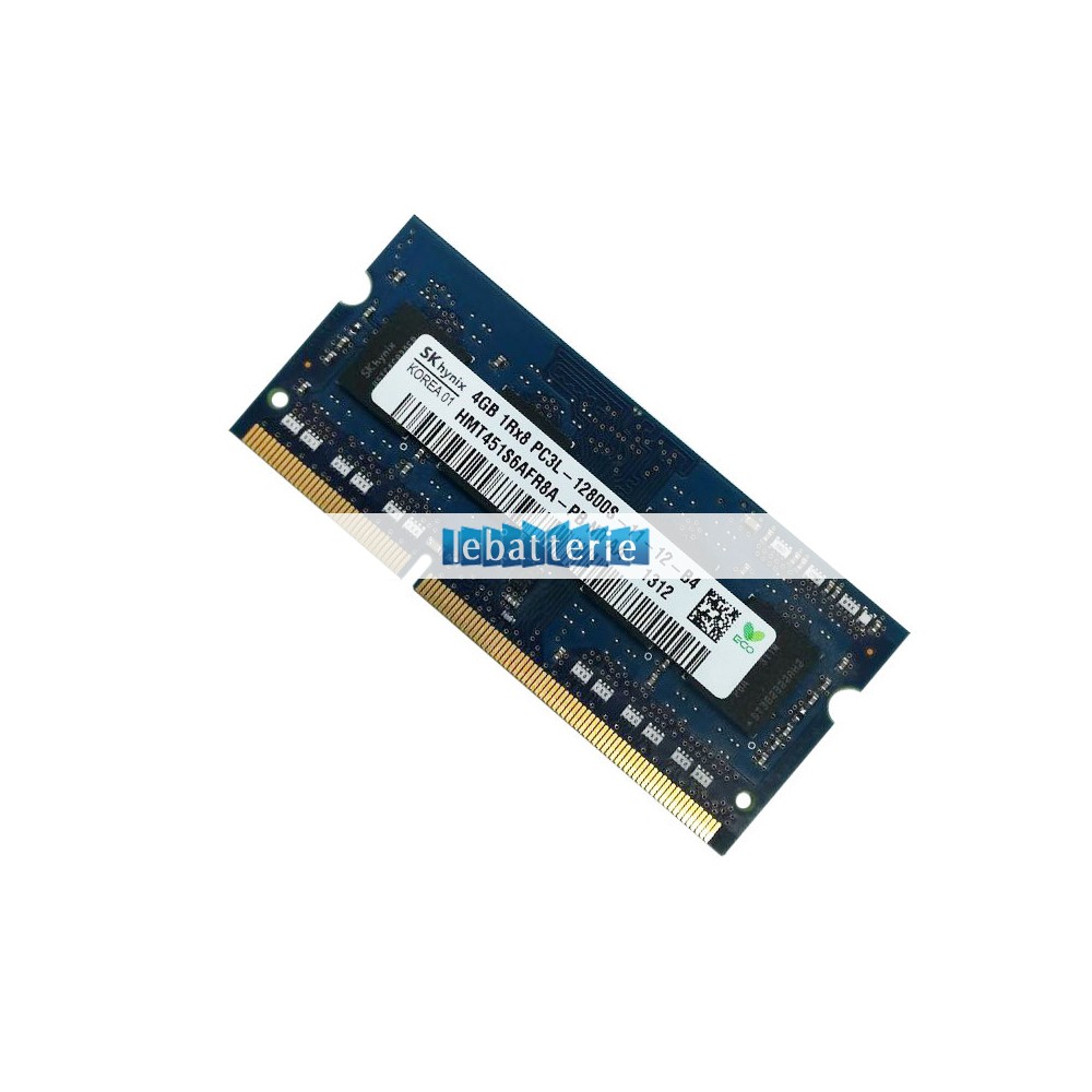 1600mhz sodimm non-ecc 204 broches mémoire sans tampon 1.35v ddr3l hynix hmt451s6afr8a-pb module de mémoire