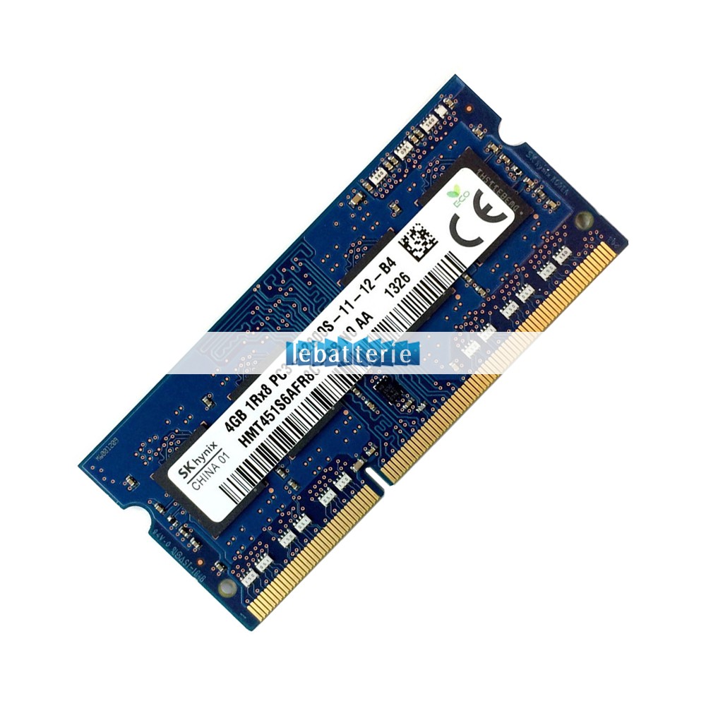 1600mhz sodimm non-ecc 204 broches mémoire sans tampon 1.5v ddr3 hynix hmt451s6afr8c-pb module de mémoire