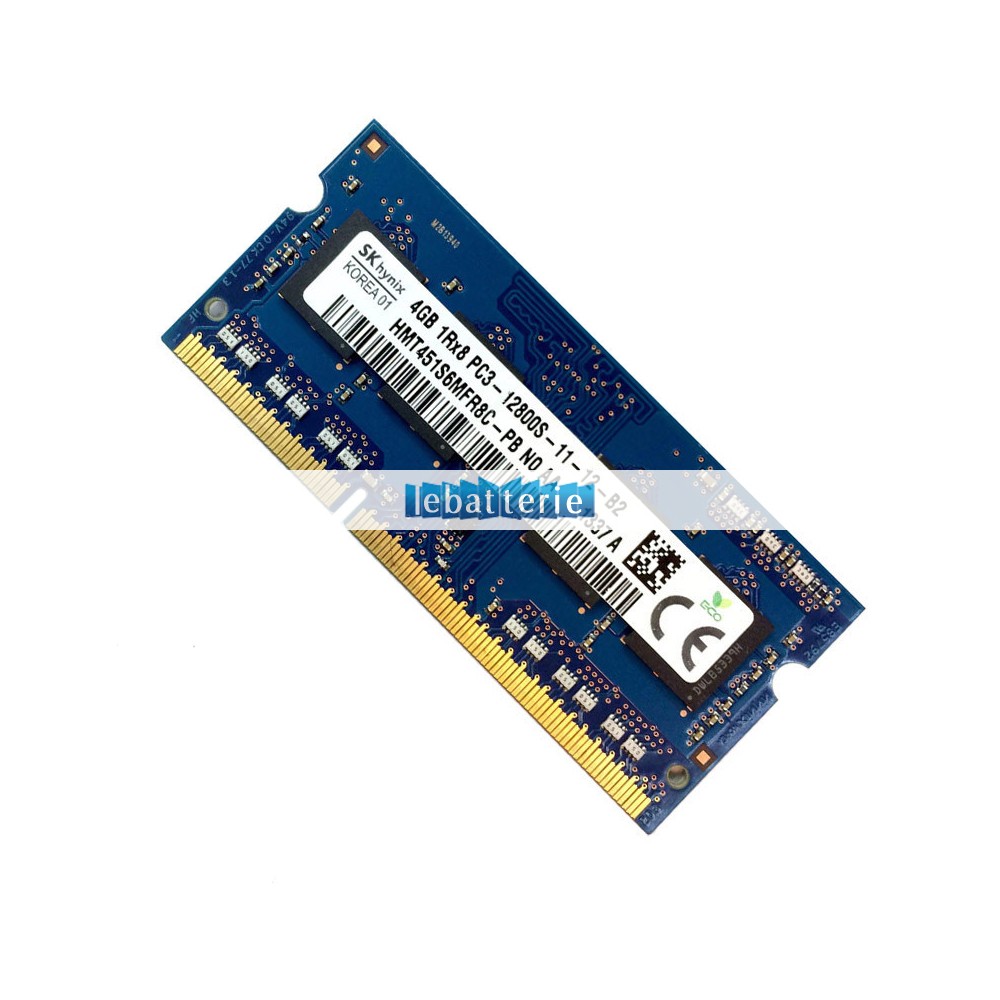 1600mhz sodimm non-ecc 204 broches mémoire sans tampon 1.5v ddr3 hynix hmt451s6mfr8c-pb module de mémoire