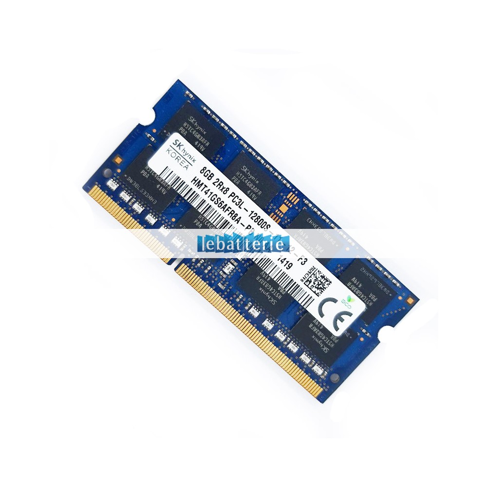 1600mhz sodimm non-ecc 204 broches mémoire sans tampon 1.35v ddr3l hynix hmt41gs6afr8a-pb module de mémoire