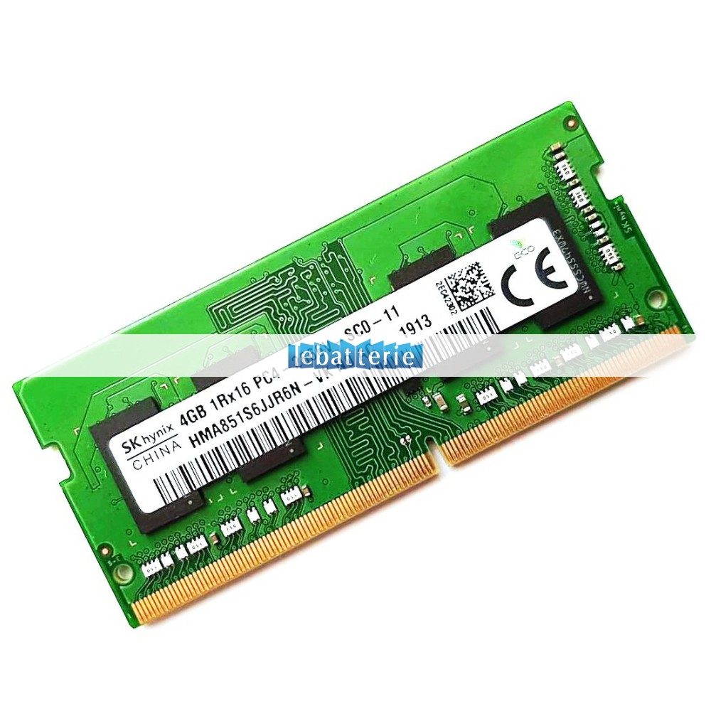 2666mhz sodimm non-ecc 260 broches mémoire sans tampon 1.2v ddr4 hynix hma851s6jjr6n-vk module de mémoire