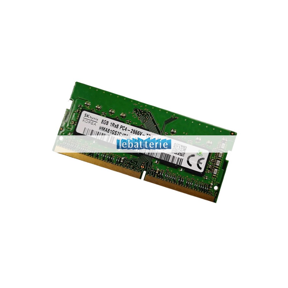 2666mhz sodimm non-ecc 260 broches mémoire sans tampon 1.2v ddr4 hynix hma81gs7cjr8n-vk module de mémoire