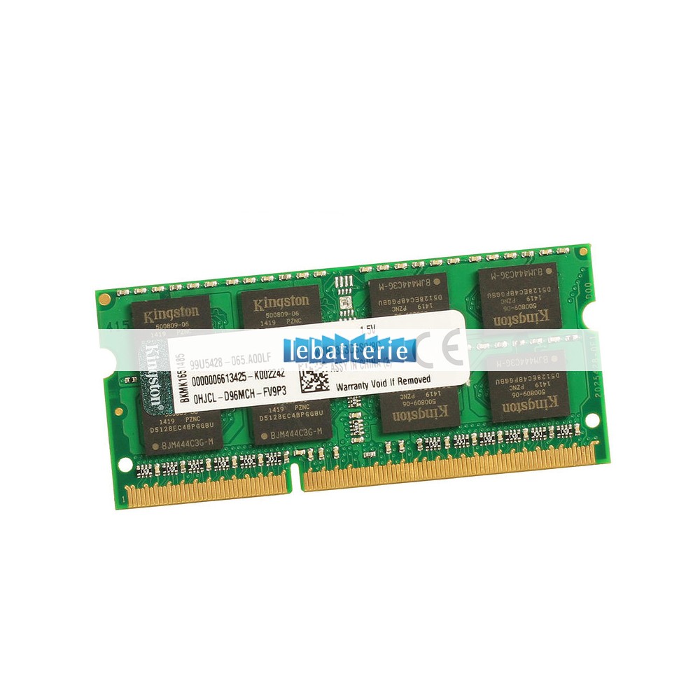 1333mhz sodimm non-ecc 204 broches mémoire sans tampon 1.5v ddr3 kingston kvr1333d3s9/8g module de mémoire