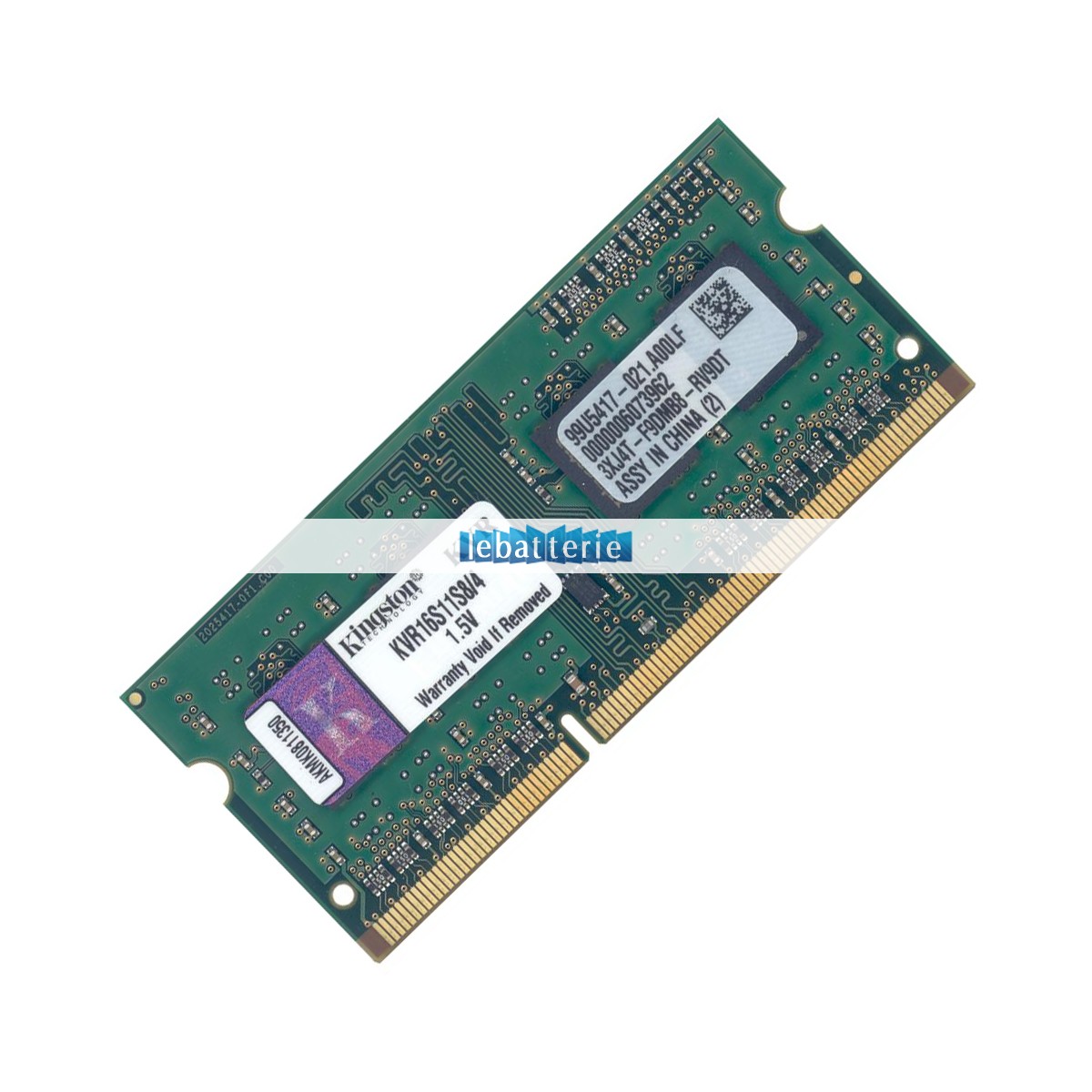 1600mhz sodimm non-ecc 204 broches mémoire sans tampon 1.5v ddr3 kingston kvr16s11s8/4 module de mémoire