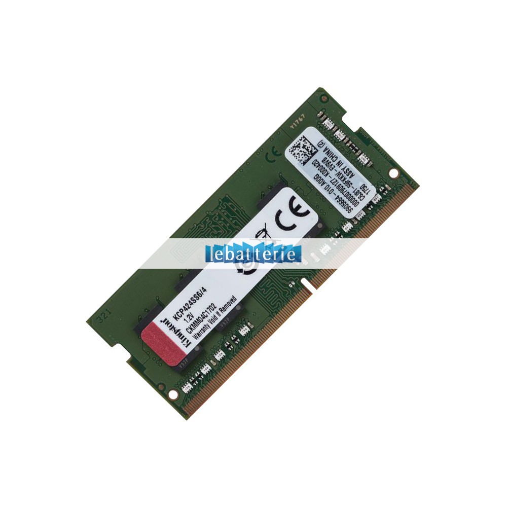 2400mhz sodimm non-ecc 260 broches mémoire sans tampon 1.2v ddr4 kingston kcp424ss6/4 module de mémoire