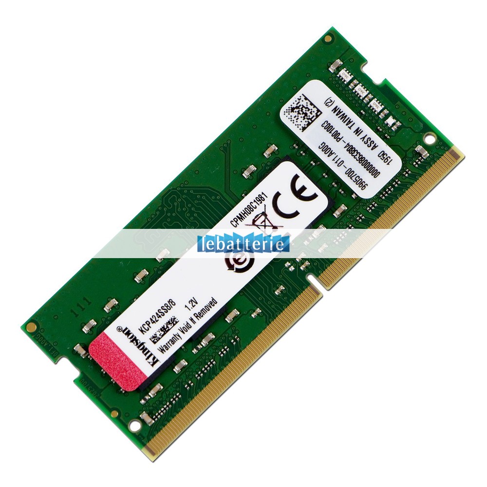 2400mhz sodimm non-ecc 260 broches mémoire sans tampon 1.2v ddr4 kingston kcp424ss8/8 module de mémoire