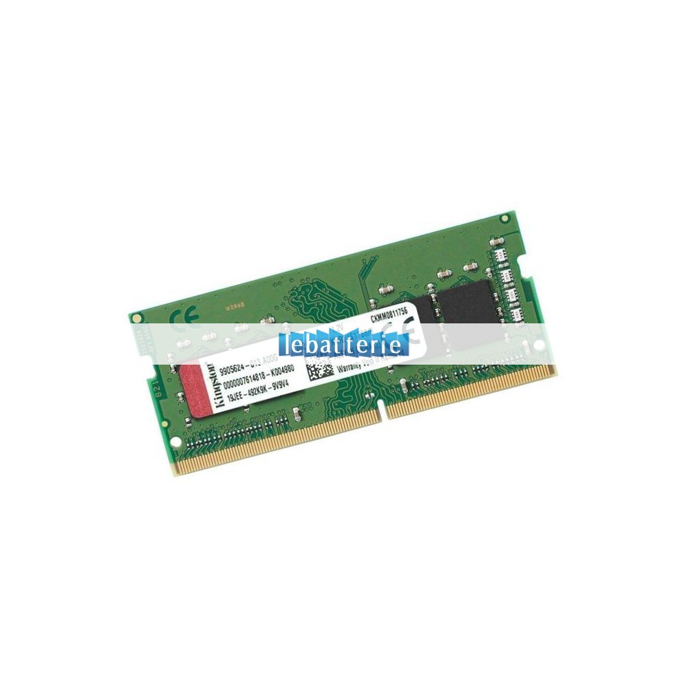 2400mhz sodimm non-ecc 260 broches mémoire sans tampon 1.2v ddr4 kingston kvr24s17s8/8 module de mémoire