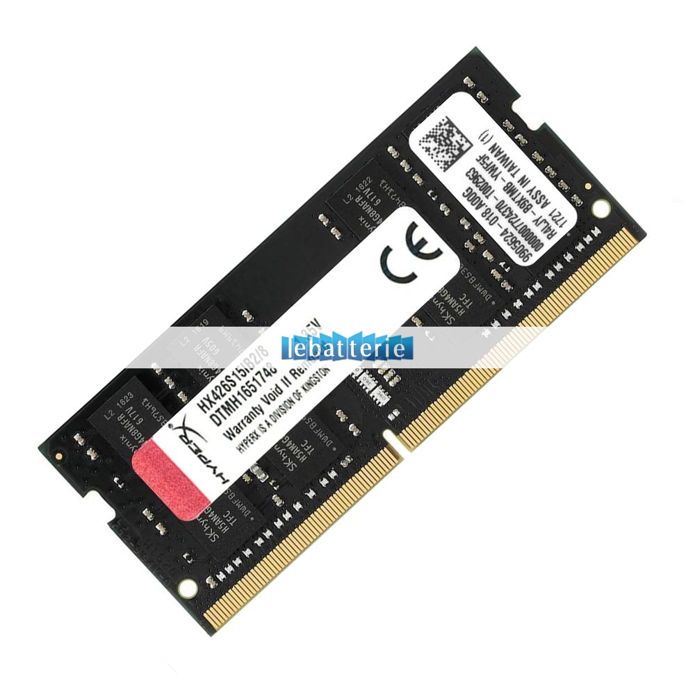 2666mhz sodimm non-ecc 260 broches mémoire sans tampon 1.2v ddr4 kingston hx426s15ib2/8 module de mémoire