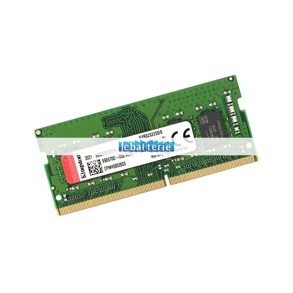 3200mhz sodimm non-ecc 260 broches mémoire sans tampon 1.2v ddr4 kingston kvr32s22s8/8 module de mémoire