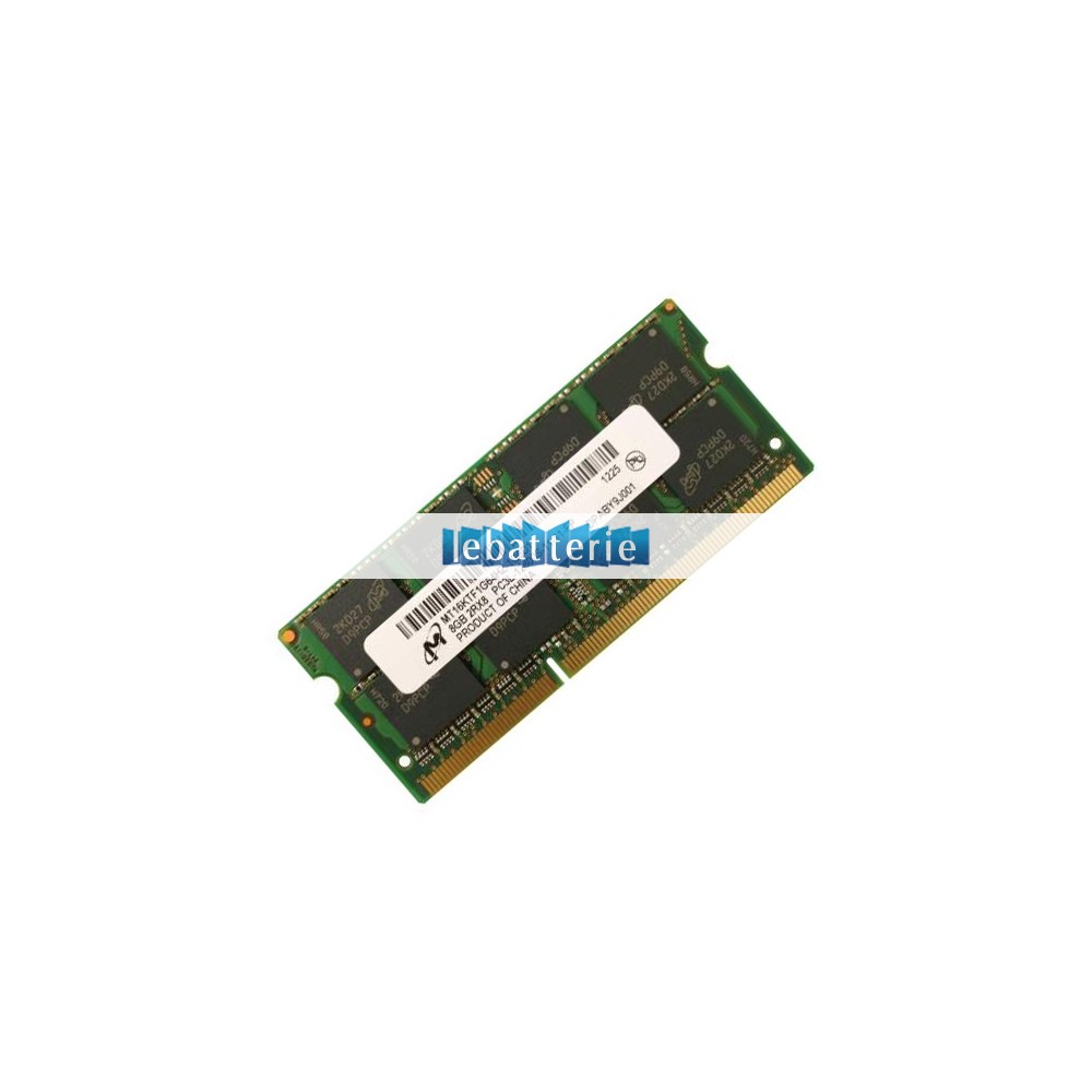 1600mhz sodimm non-ecc 204 broches mémoire sans tampon 1.35v ddr3l micron mt16ktf1g64hz-1g6d1 module de mémoire