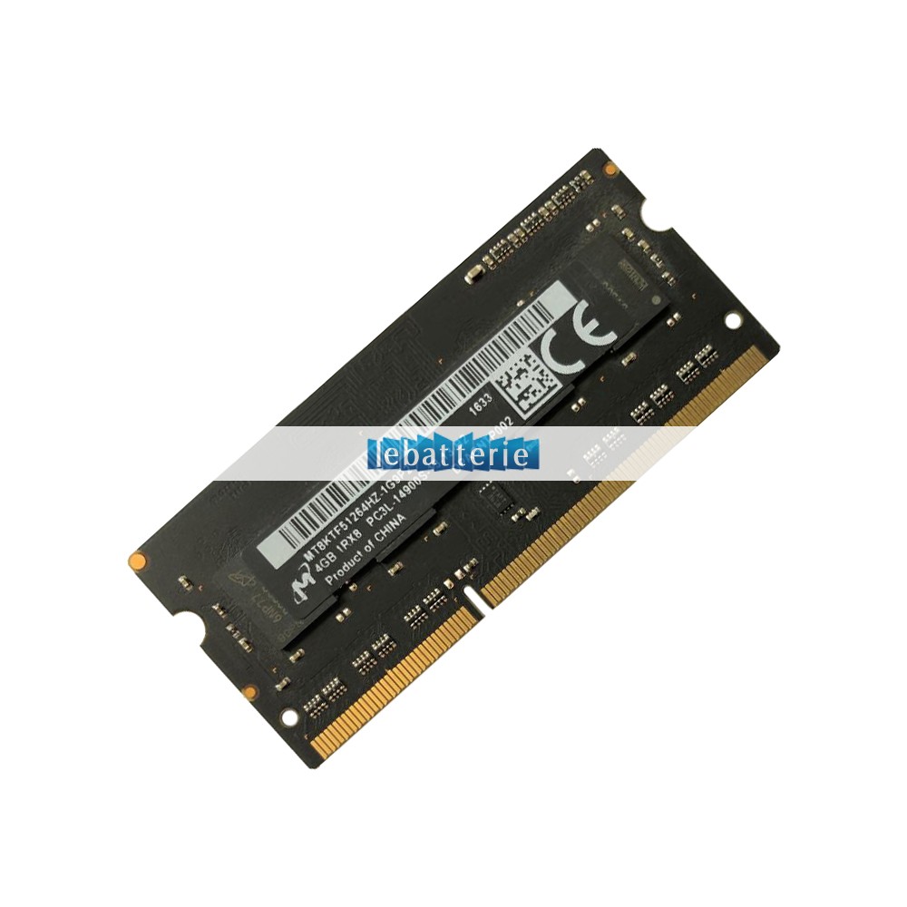 1866mhz sodimm non-ecc 204 broches mémoire sans tampon 1.35v ddr3l micron mt8ktf51264hz-1g9p2 module de mémoire