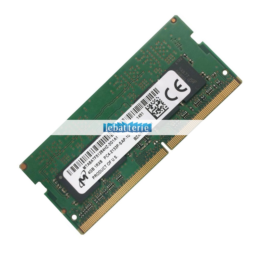 2133mhz sodimm non-ecc 260 broches mémoire sans tampon 1.2v ddr4 micron mta8atf51264hz-2g1a1 module de mémoire