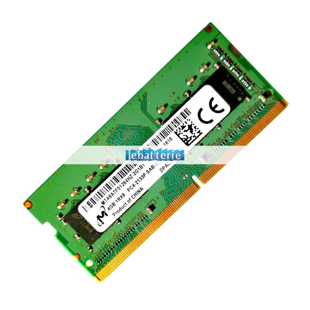 2133mhz sodimm non-ecc 260 broches mémoire sans tampon 1.2v ddr4 micron mta8atf51264hz-2g1b1 module de mémoire