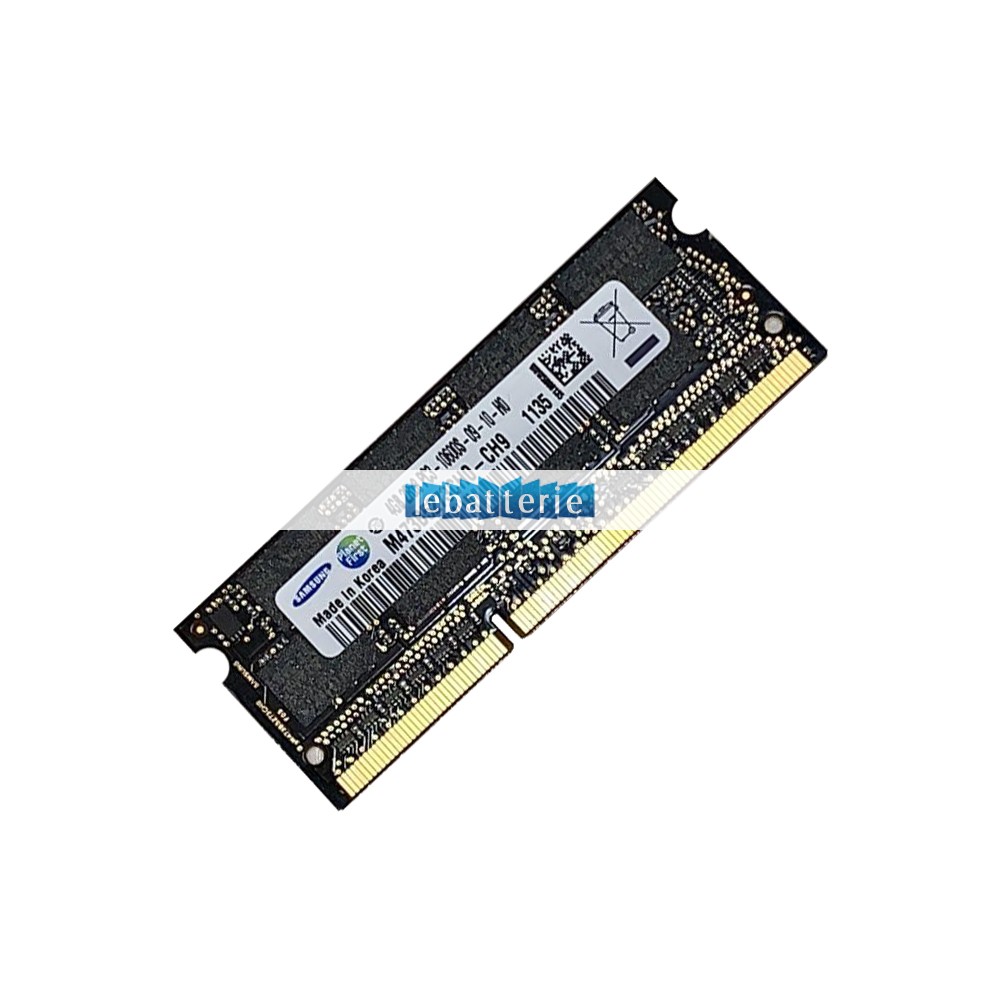 1333mhz sodimm non-ecc 204 broches mémoire sans tampon 1.5v ddr3 samsung m473b5273ch0-ch9 module de mémoire