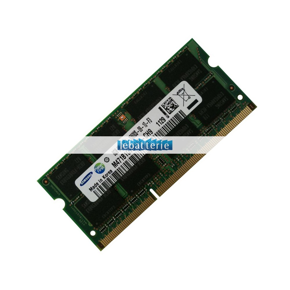 1333mhz sodimm non-ecc 204 broches mémoire sans tampon 1.5v ddr3 samsung m471b1g73ah0-ch9 module de mémoire