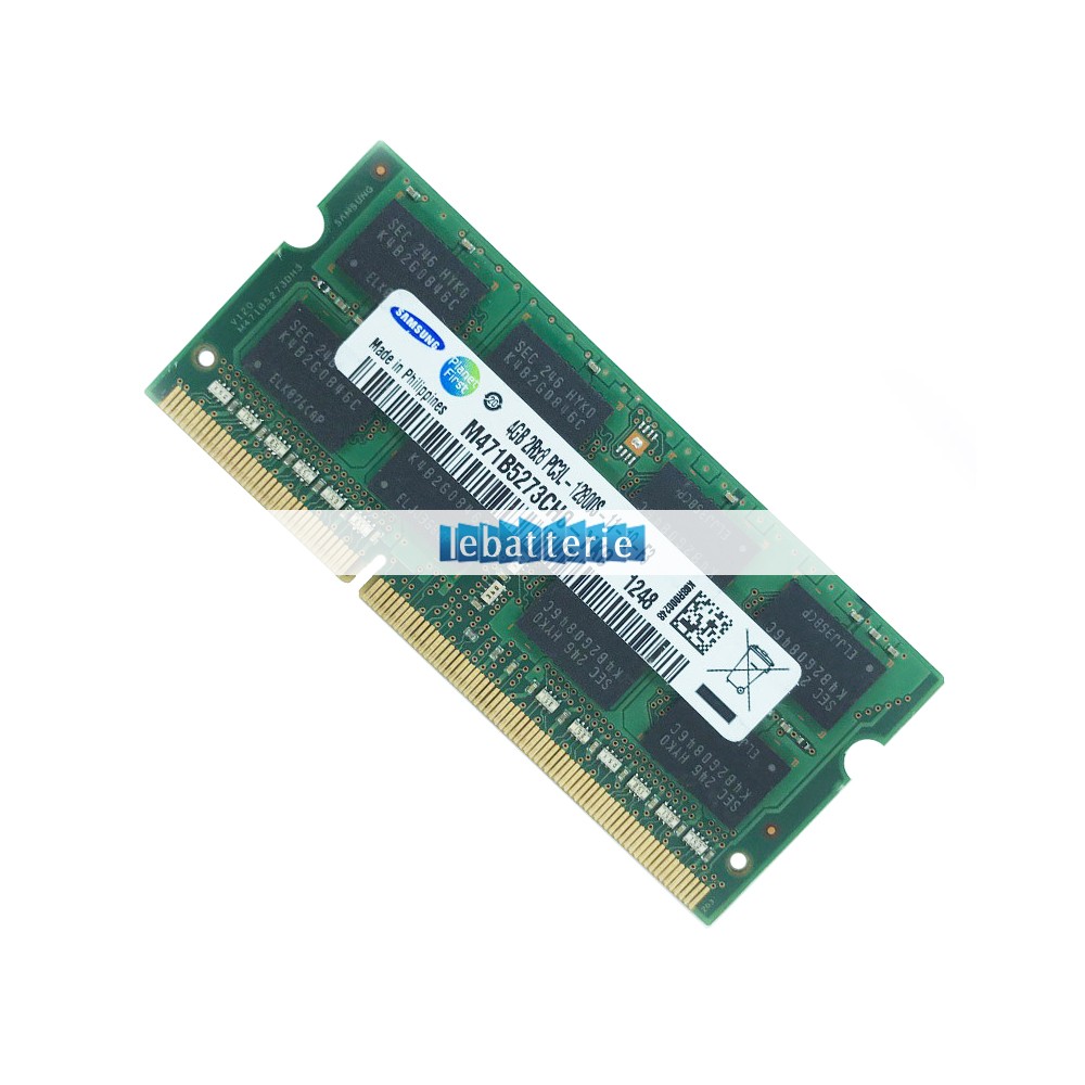 1600mhz sodimm non-ecc 204 broches mémoire sans tampon 1.35v ddr3l samsung m471b5273ch0-yk0 module de mémoire