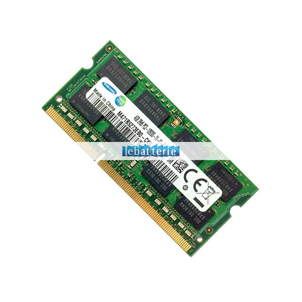 1600mhz sodimm non-ecc 204 broches mémoire sans tampon 1.5v ddr3 samsung m471b5273eb0-ck0 module de mémoire