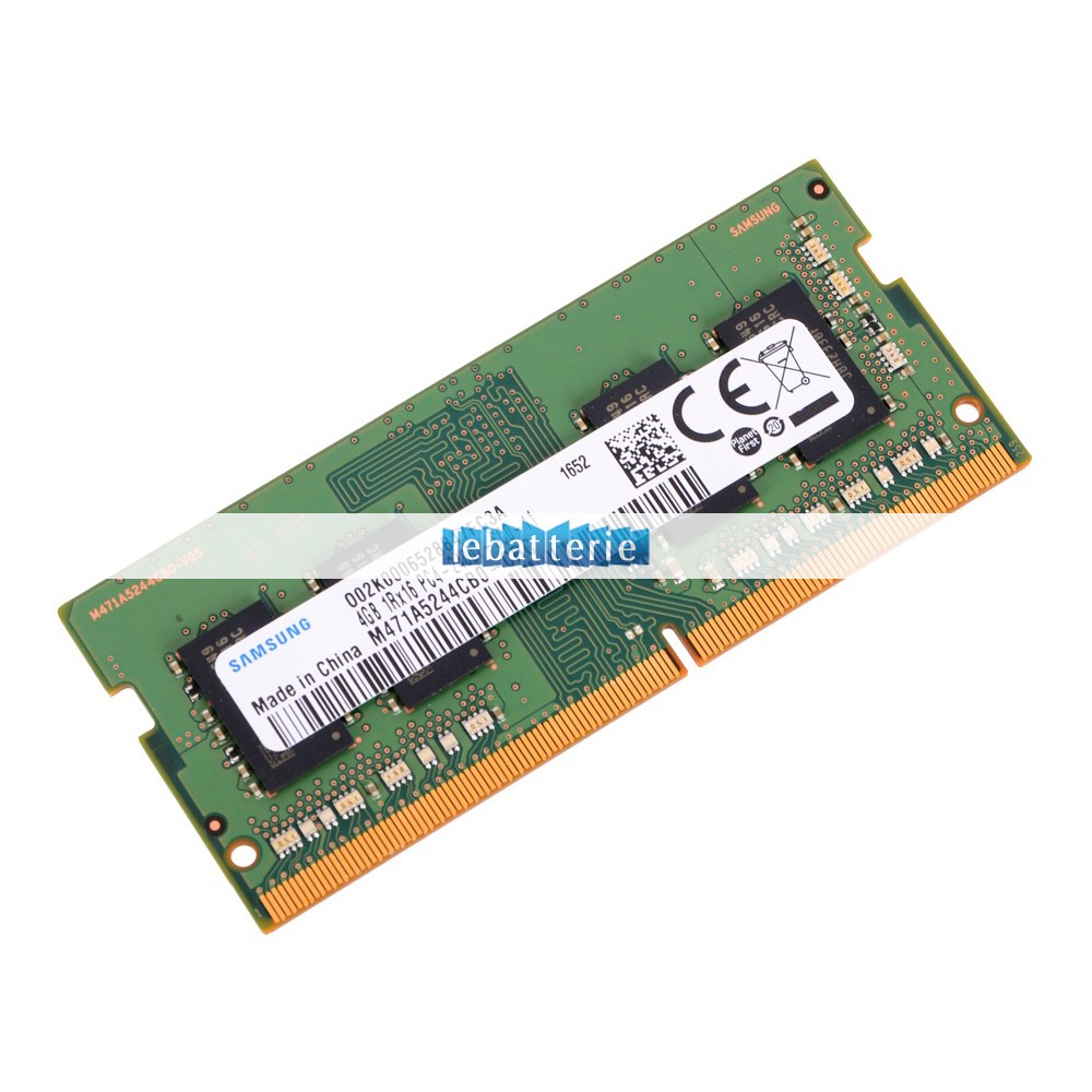 2400mhz sodimm non-ecc 260 broches mémoire sans tampon 1.2v ddr4 samsung m471a5244cb0-crc module de mémoire